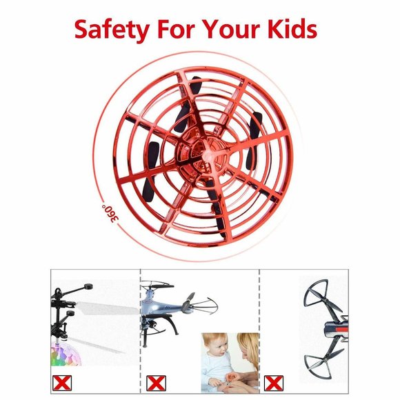 Flying  for Kid Scoot Hands Free Mini Flying Drone - Picture 3 of 8